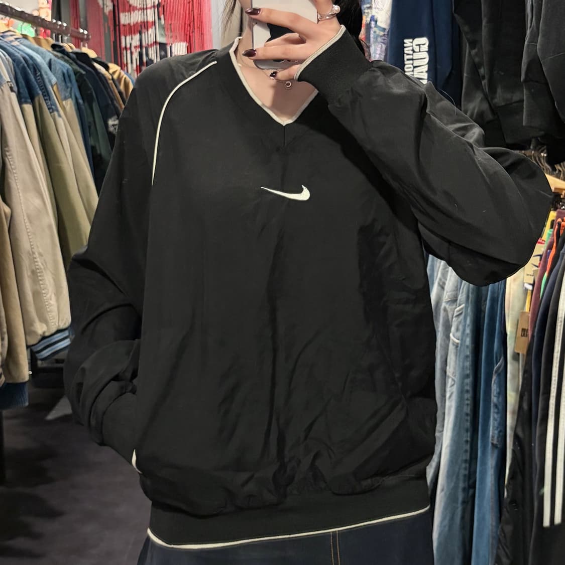 [IM] Nike 나이키 스우시 웜업 블랙 상품이미지4