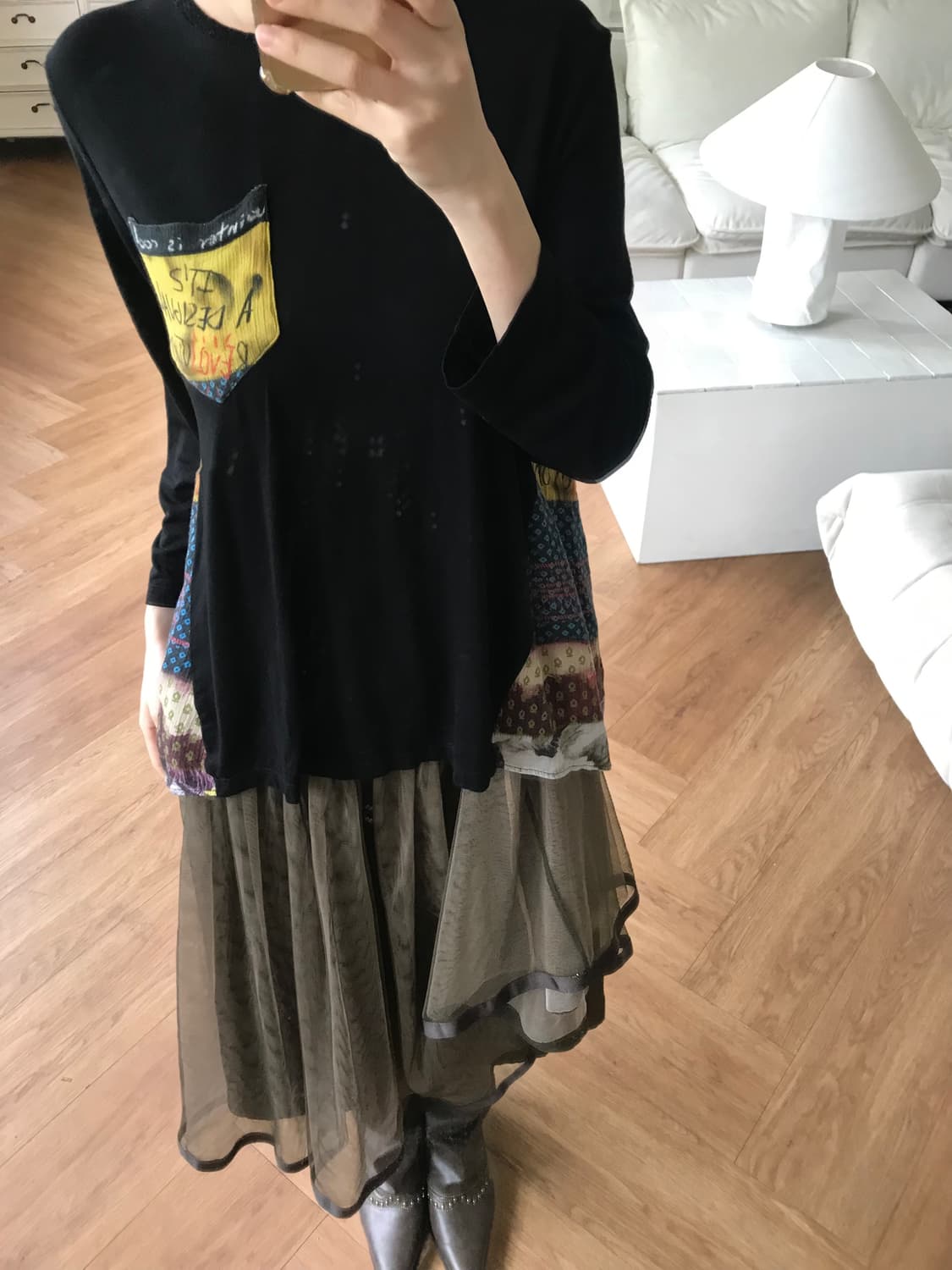 vintage patch top 상품이미지9