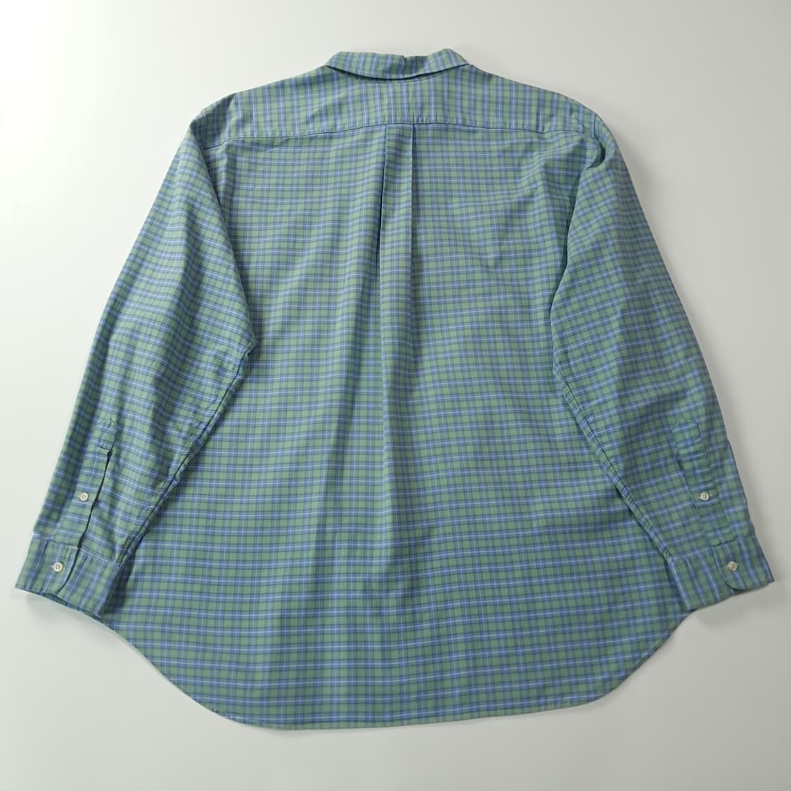 CK306 2XB 폴로 90s 스몰플래드체크 핑크포니 셔츠 남방 상품이미지6