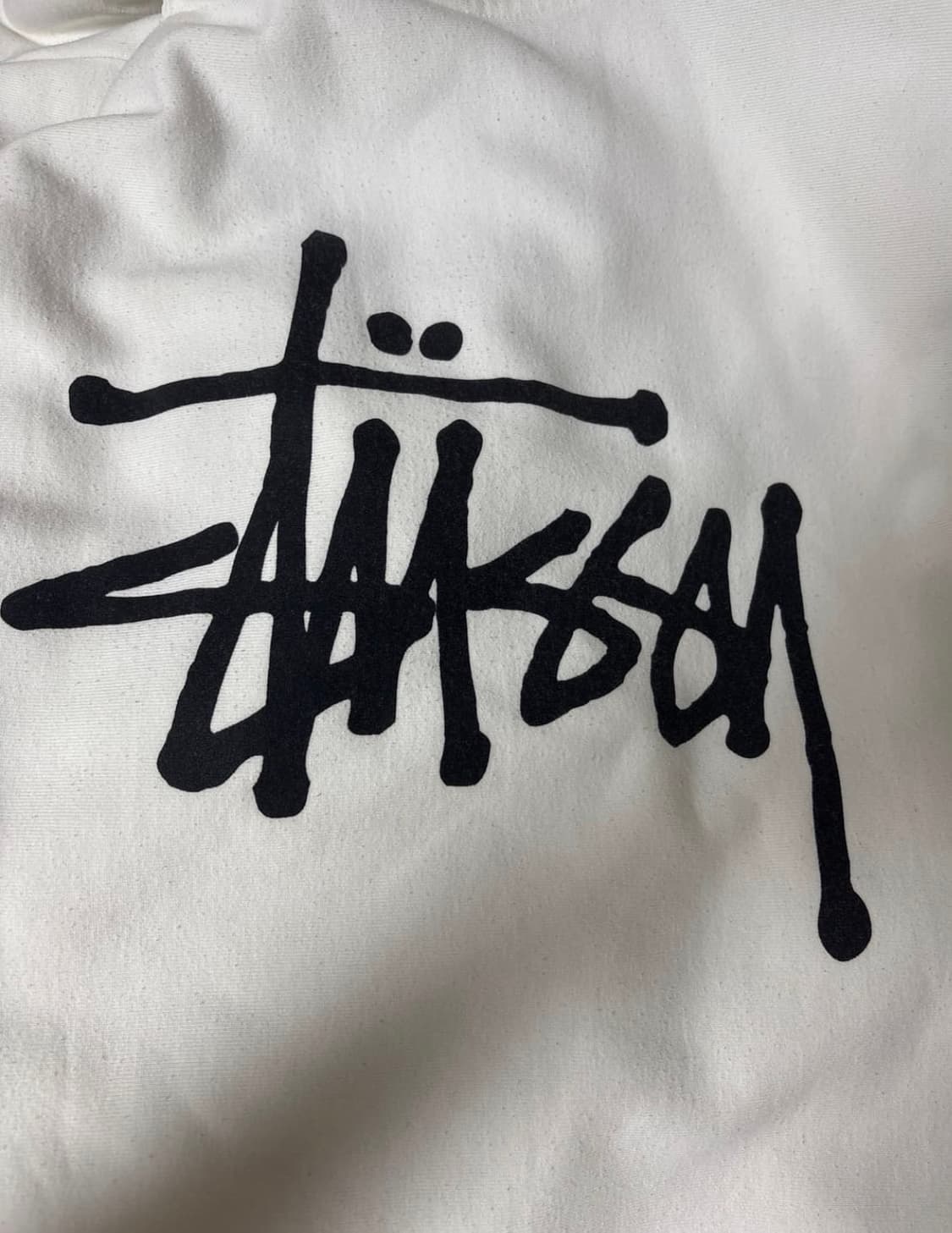 스투시 화이트 후드집업 L 상품이미지2