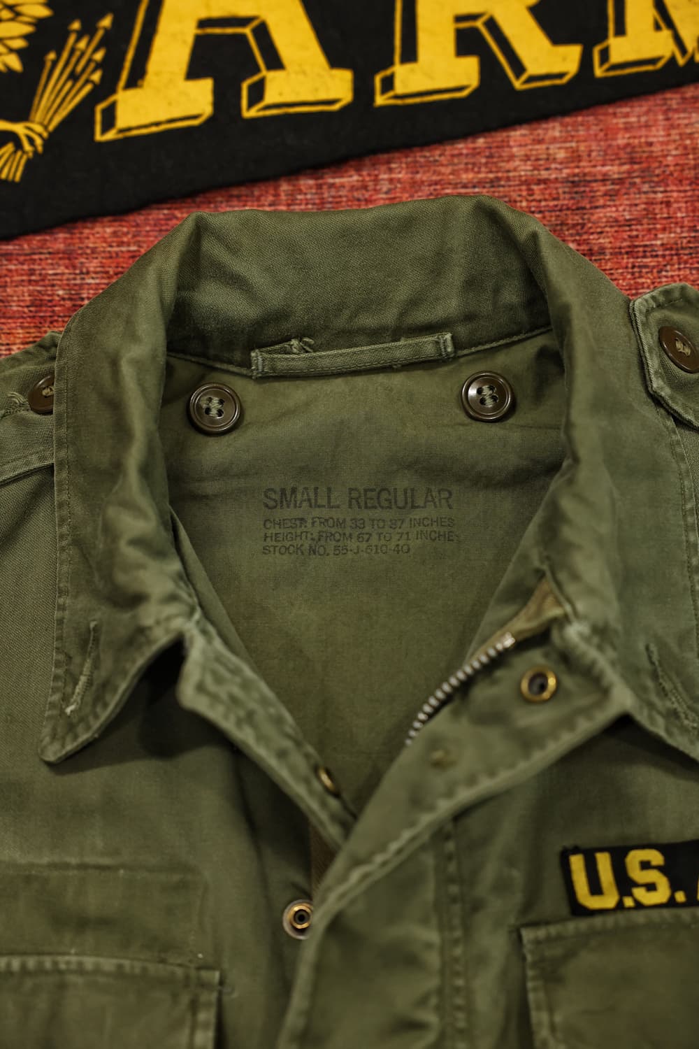 50s 빈티지 m51필드자켓 판매 상품이미지2