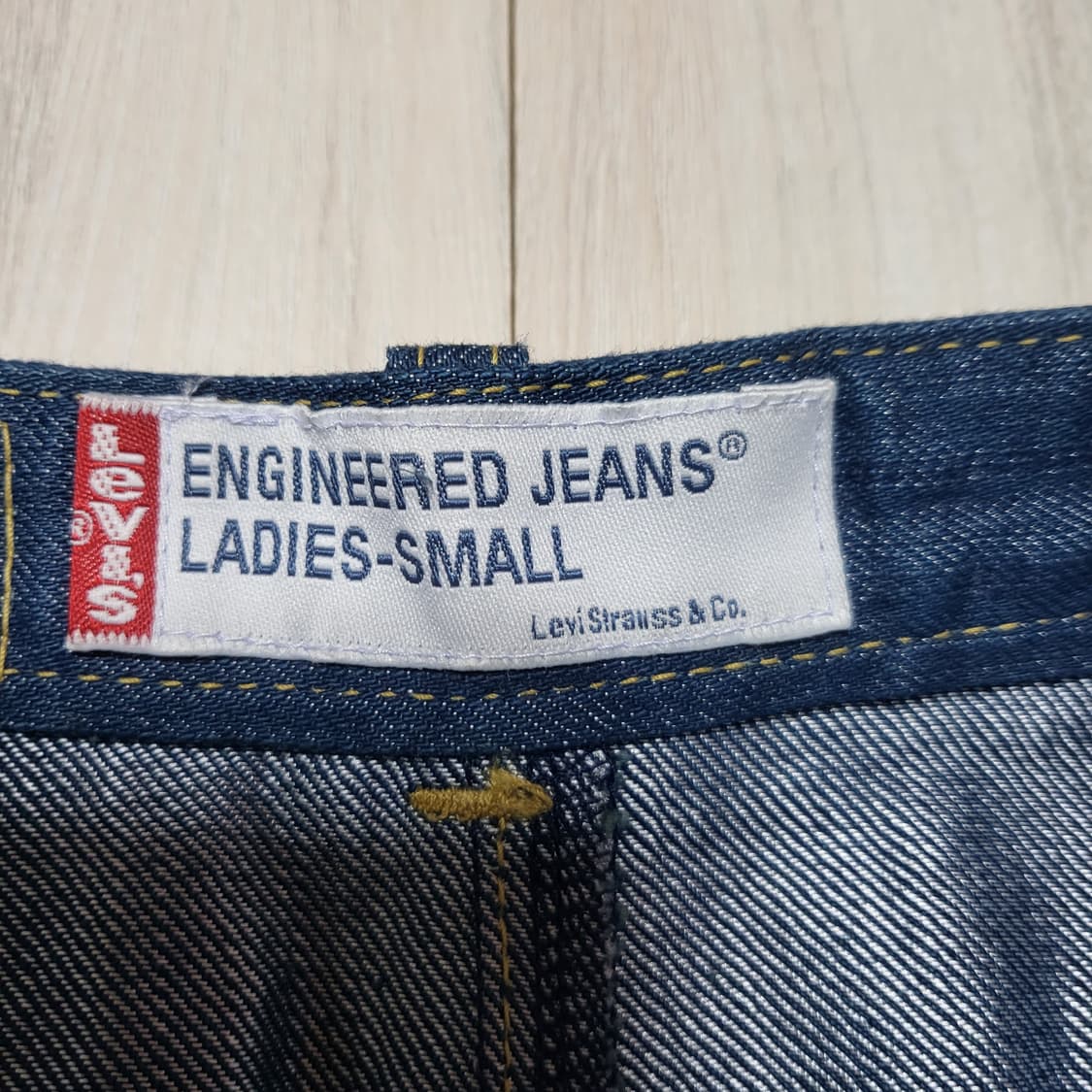(S) 리바이스 엔지니어드진 리바이스청치마 리바이스데님스커트 levis 상품이미지6