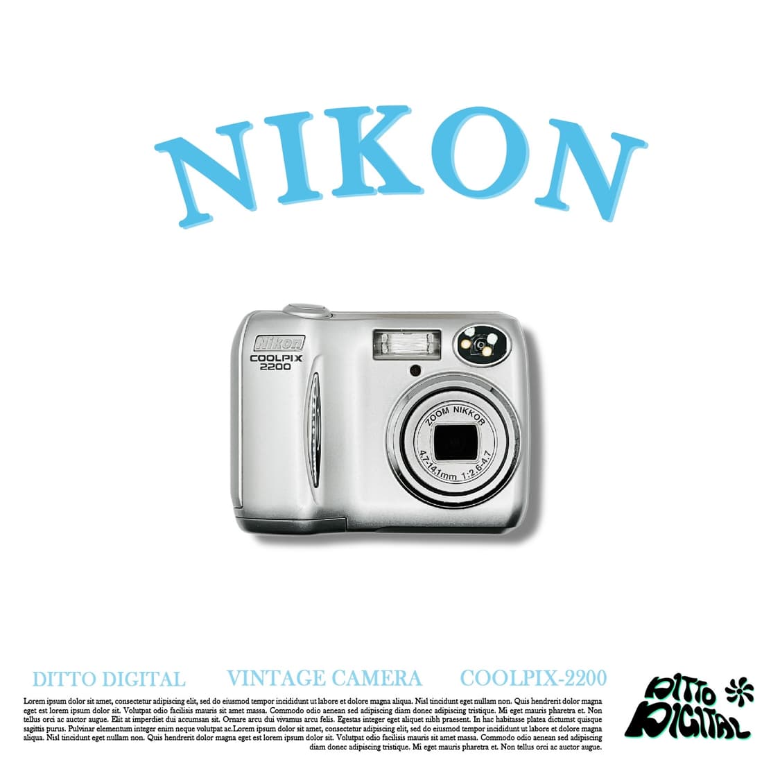 Nikon Coolpix 2200 디카 상품이미지1