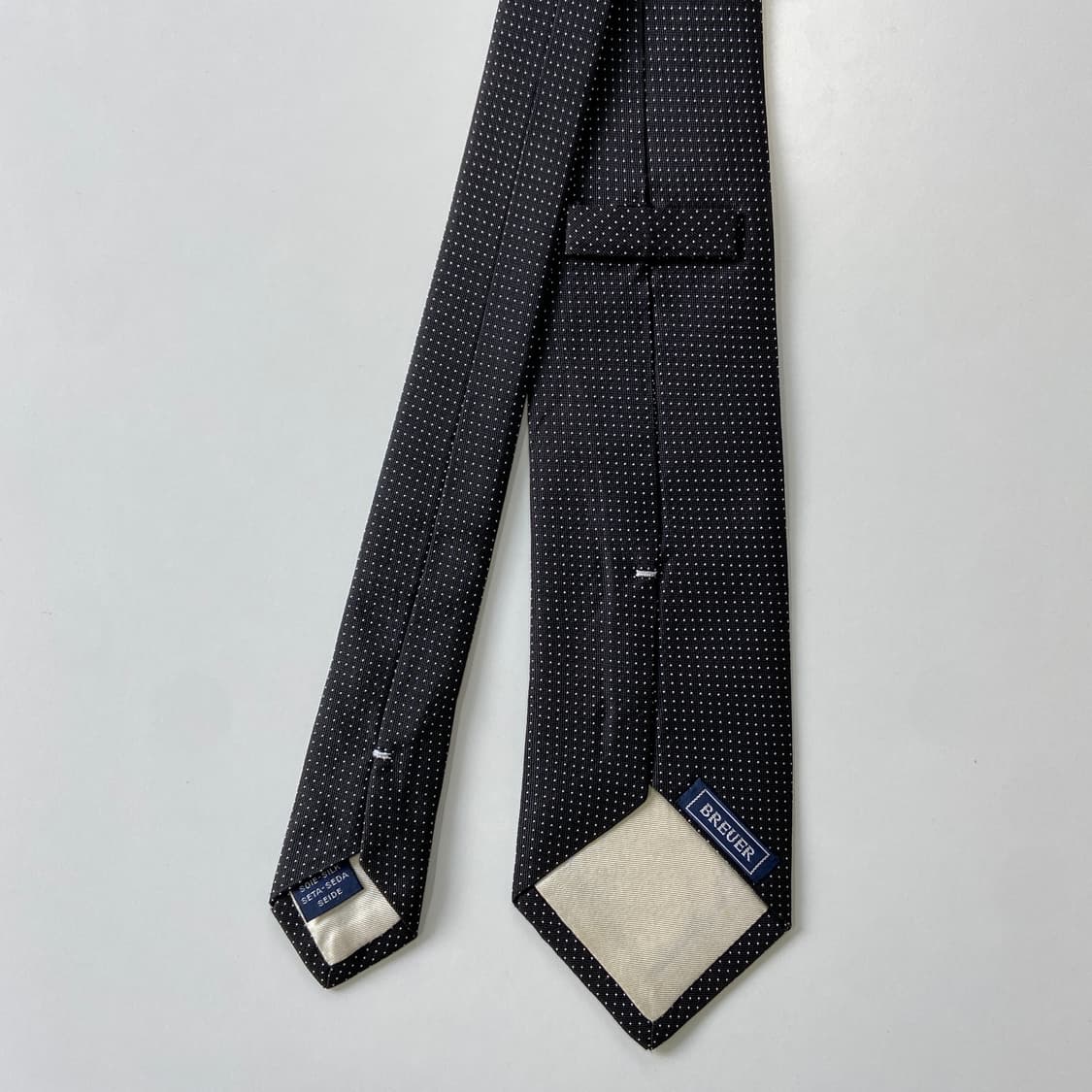 BREUER 브뢰어 명품 정품 블랙 넥타이 상품이미지3