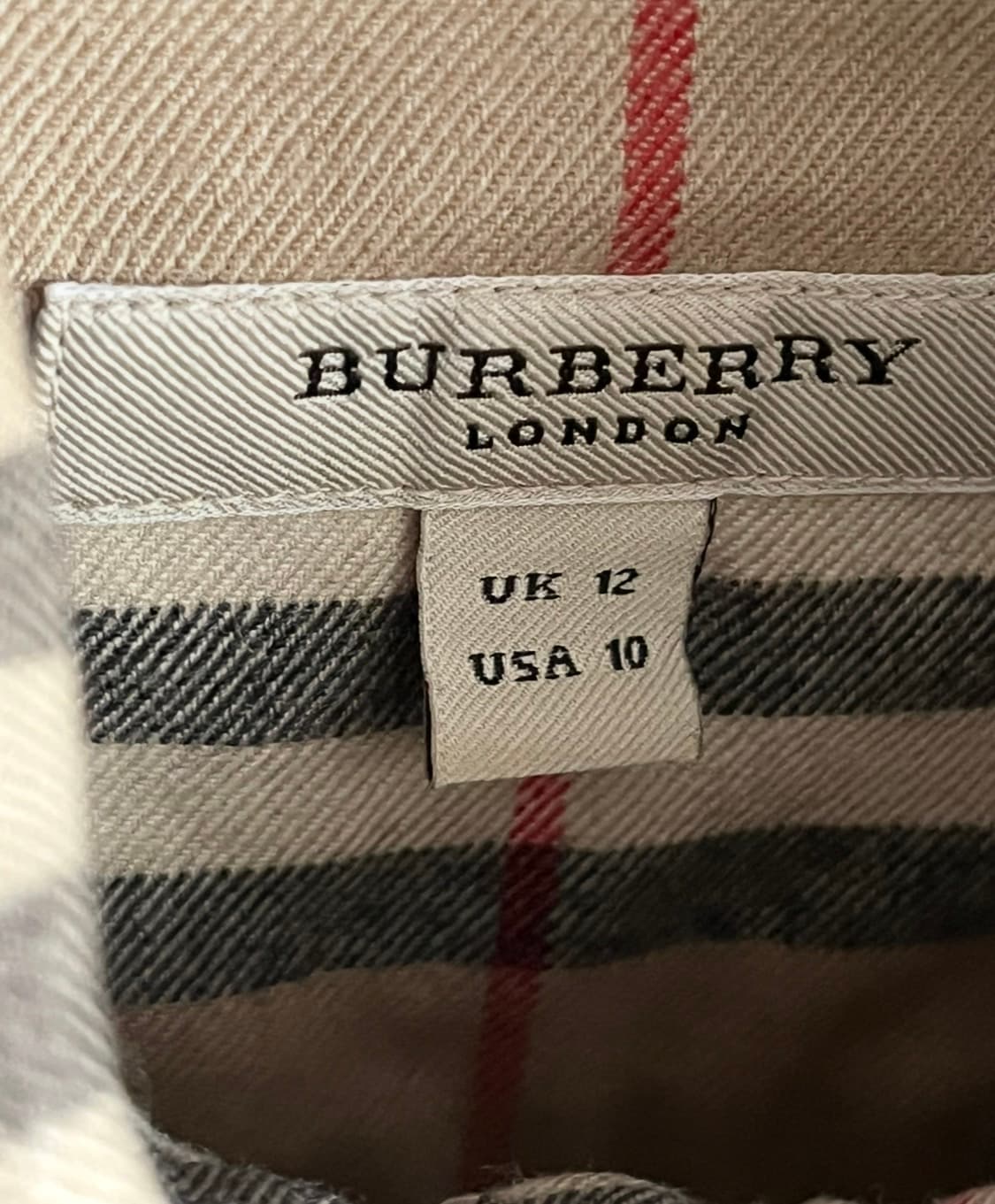 버버리 키즈 프릴 셔츠 UK12 성인44-55가능 상품이미지7