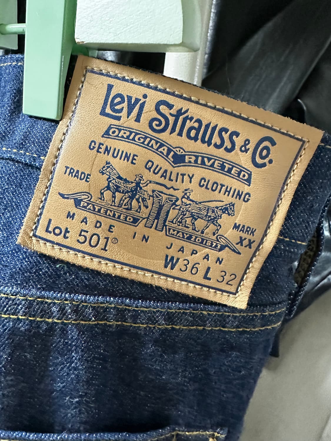 1980s 501 블루탭 상품이미지3