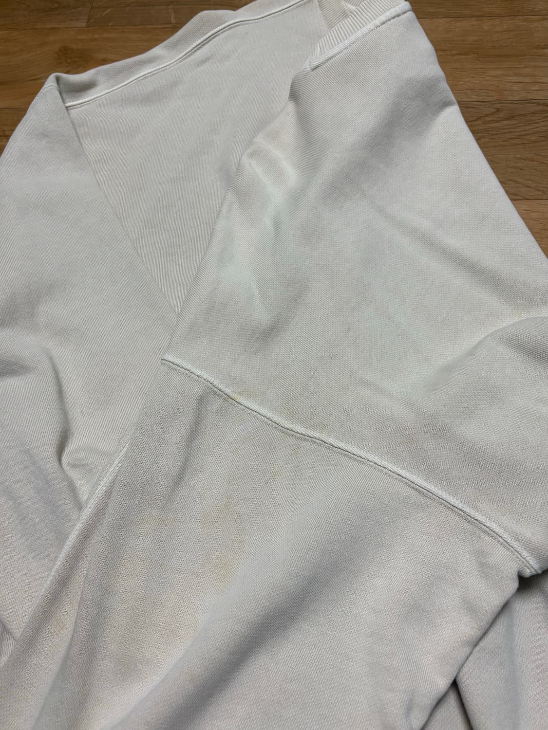 노스페이스 맨투맨 아이보리 상품이미지5