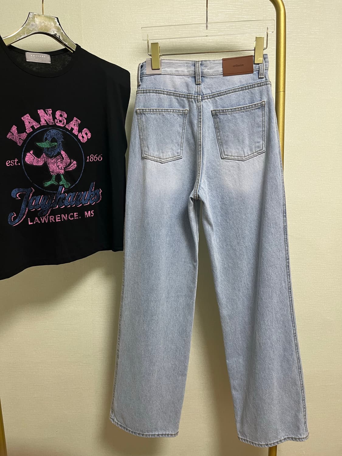 가내스라 오디네르 디핀연청데님(S,long) 상품이미지8