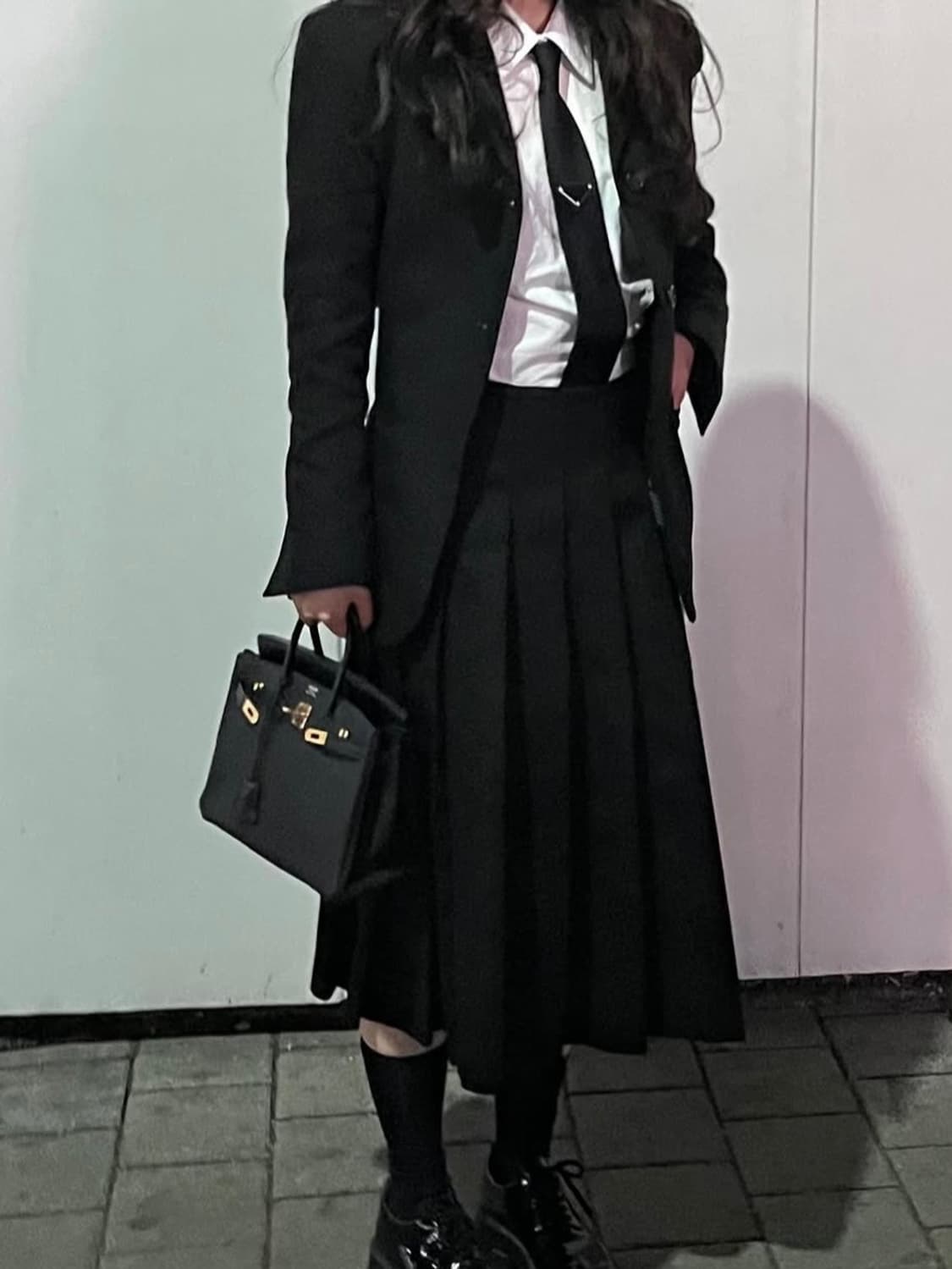 프레클 아이보리 코튼 자켓 셋업 상품이미지7