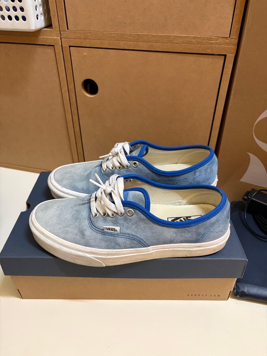 반스 어센틱 피그스킨 블루 270  상품이미지1