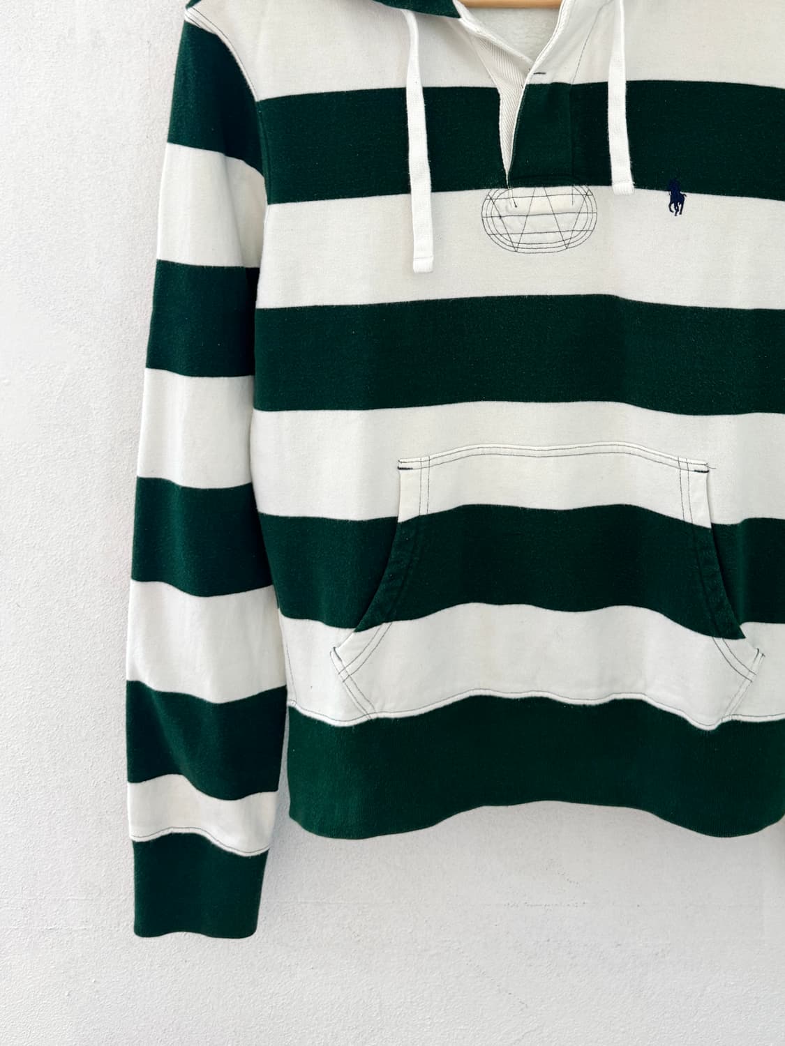 폴로 그린 럭비티 후드 상품이미지3