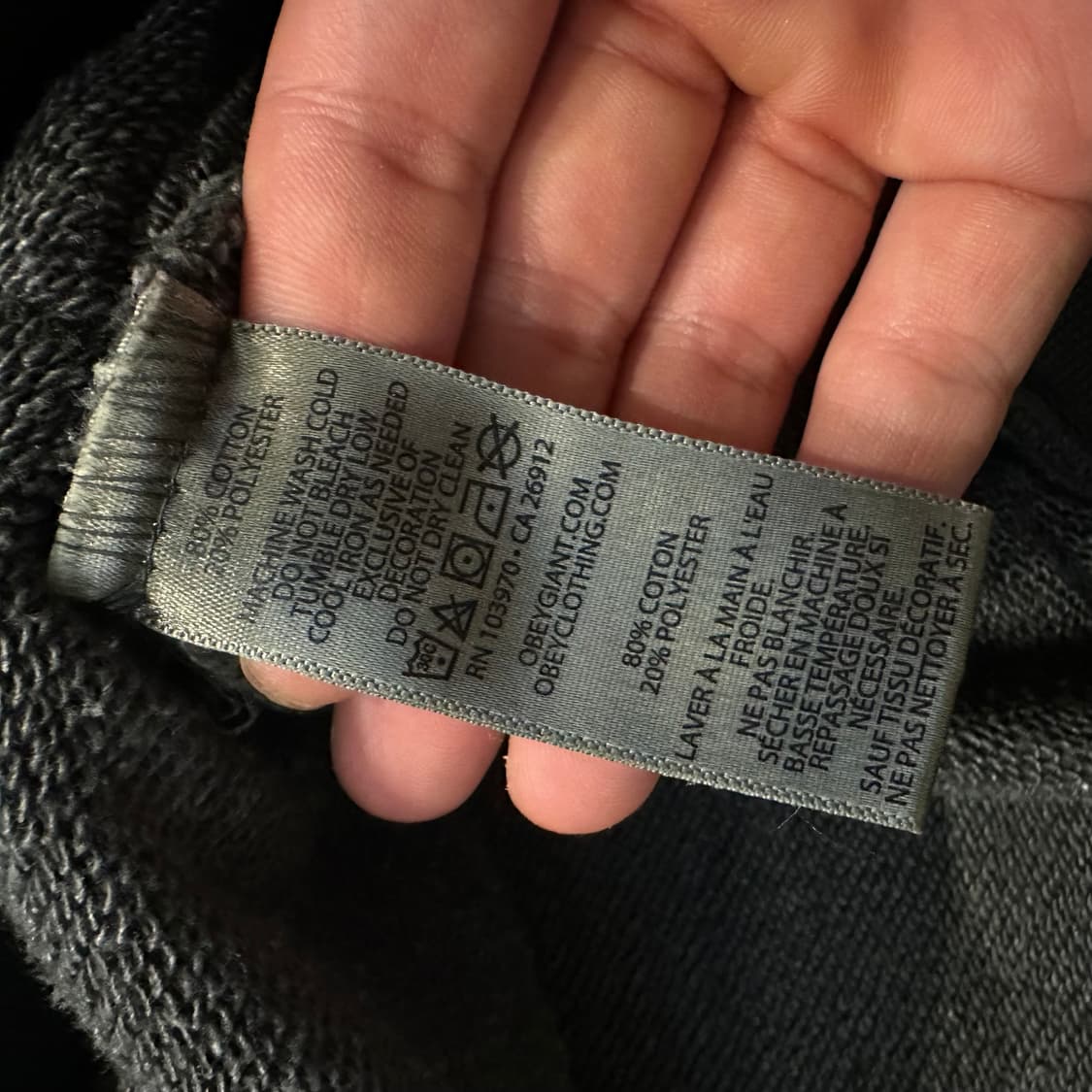 오베이 (Obey) 후드티 상품이미지5