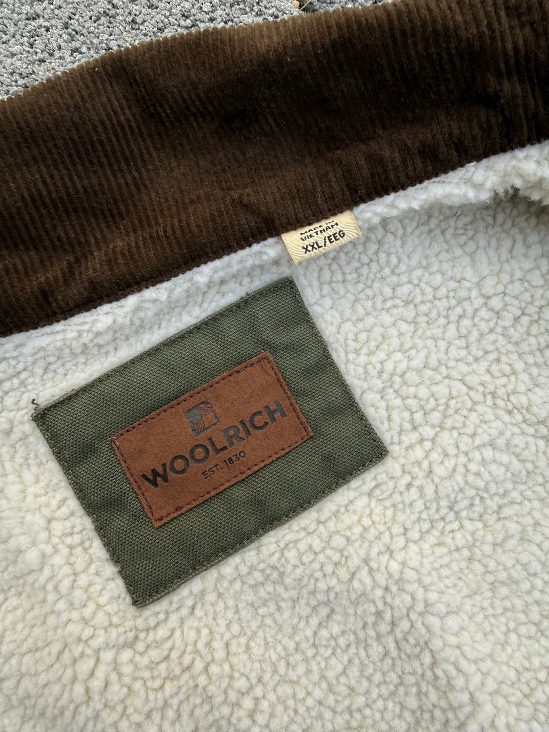 Woolrich 울리치 코듀로이 카라 디트로이트 자켓 상품이미지5