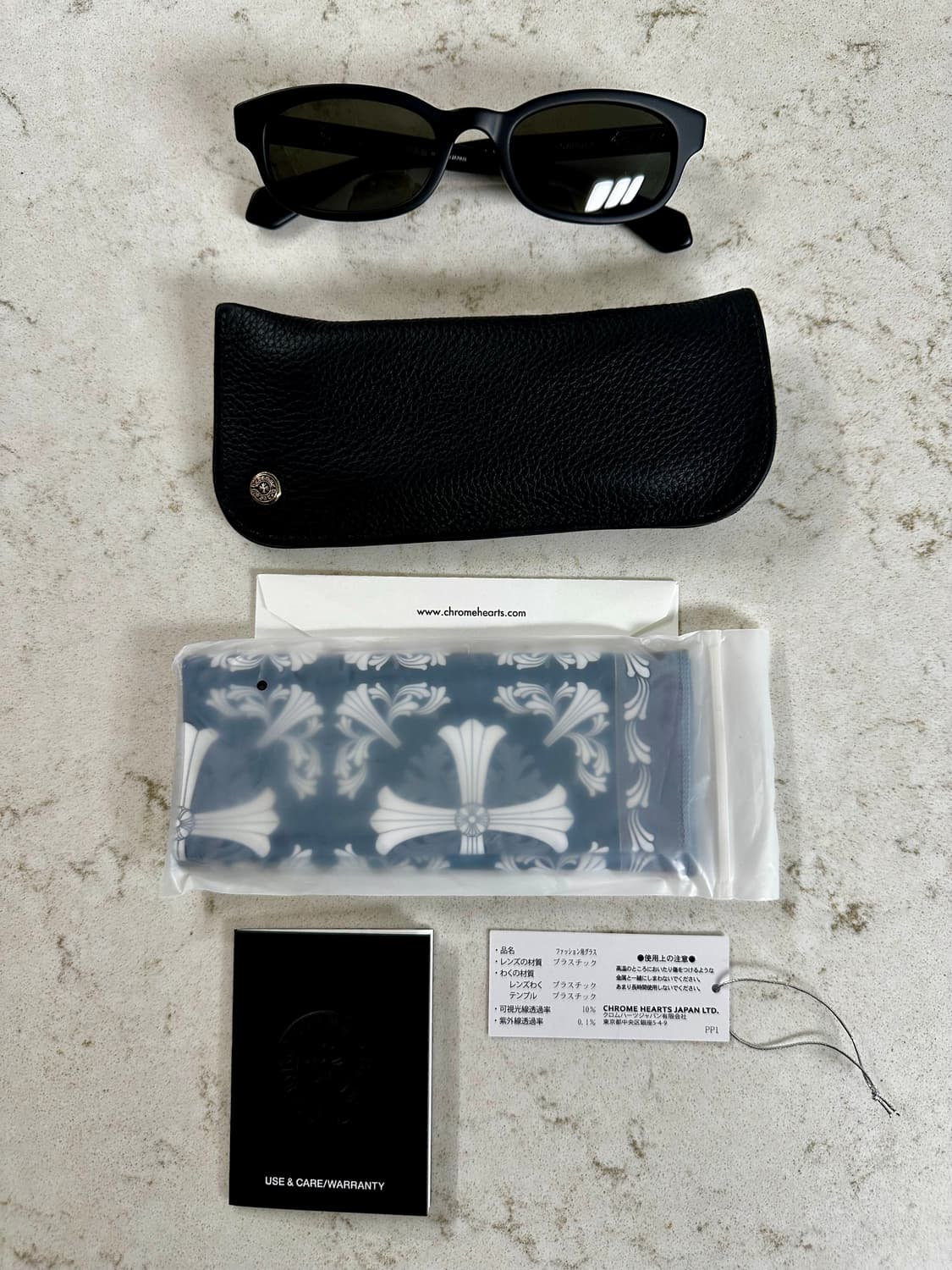 [52]크롬하츠 로우라이더 선글라스 매트 블랙 Chrome hearts 상품이미지2
