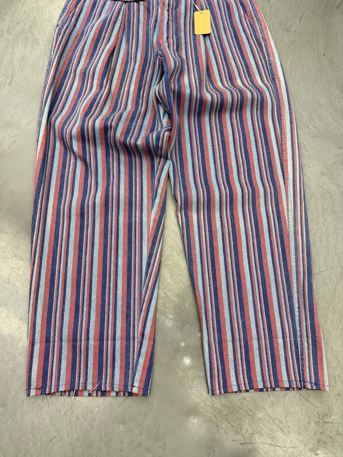 OLD EURO VINTAGE STRIPE WIDE 유로빈티지워크팬츠 상품이미지4