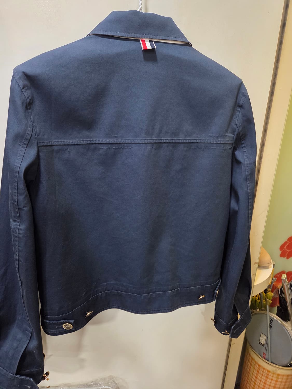 톰브라운 네이비 자켓 상품이미지4