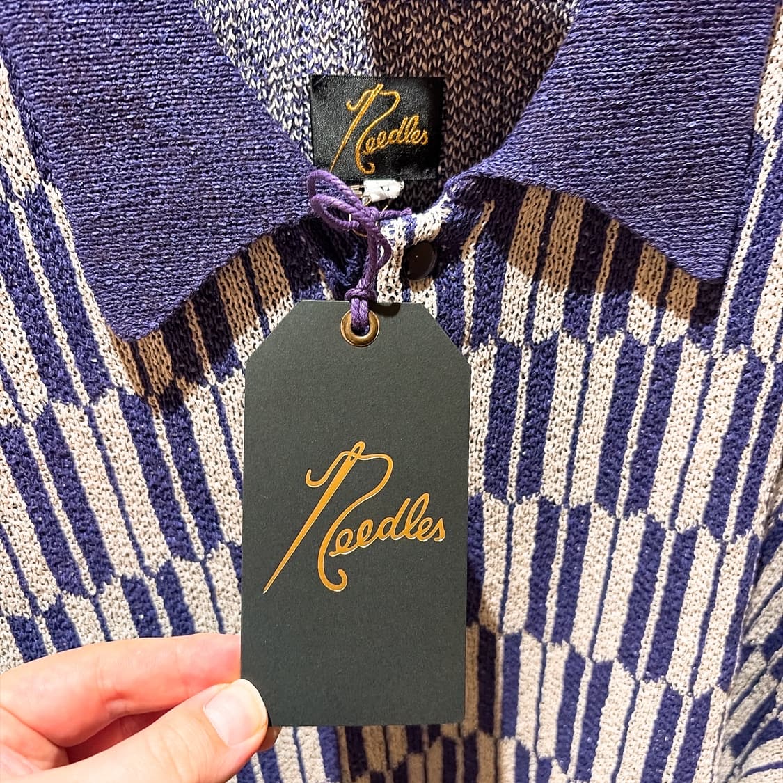 (정품/새상품) NEEDLES 니들스 남성 애로우 폴로 셔츠 상품이미지2