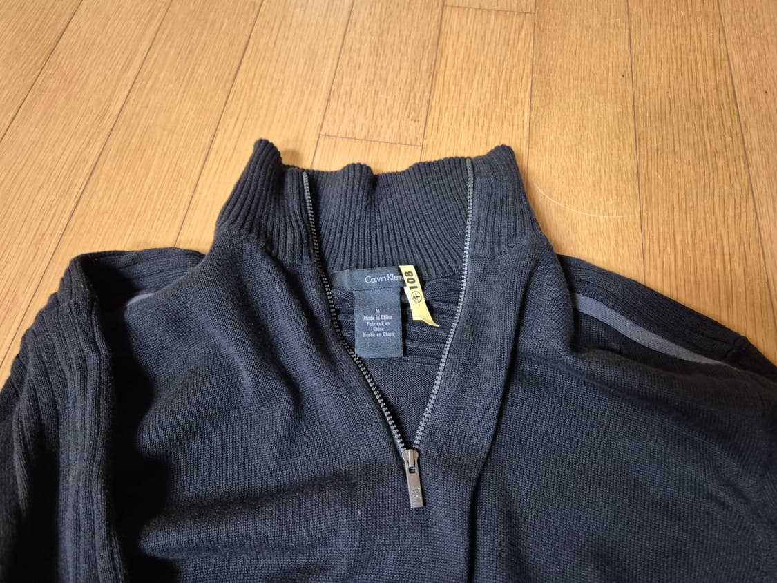 캘빈클라인 진스 반집업 니트 상품이미지2