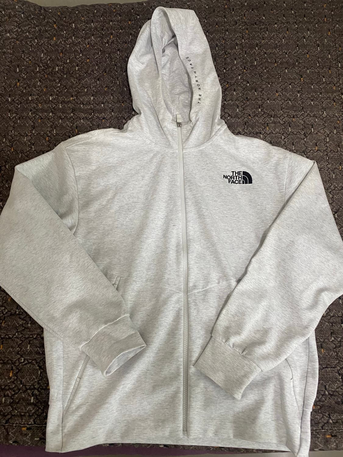 노스페이스 후드집업 L(100) 회색 상품이미지1