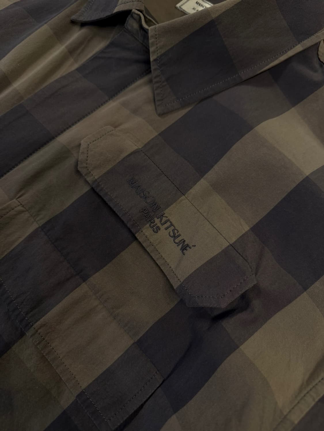 메종키츠네 셔츠 자켓 셔켓 100~105 상품이미지8