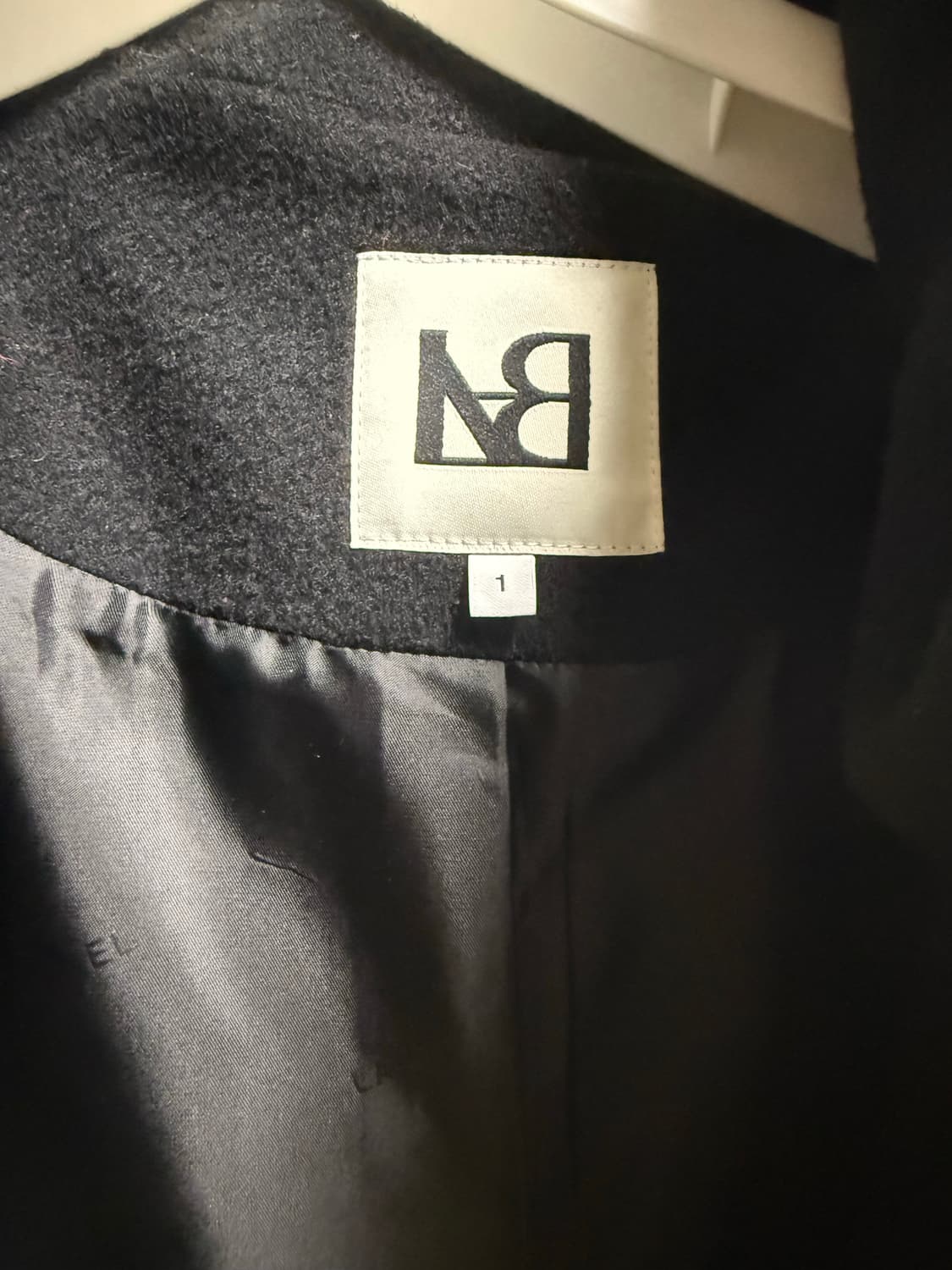 라벨 아카이브 Rue hoodie coat black 상품이미지4