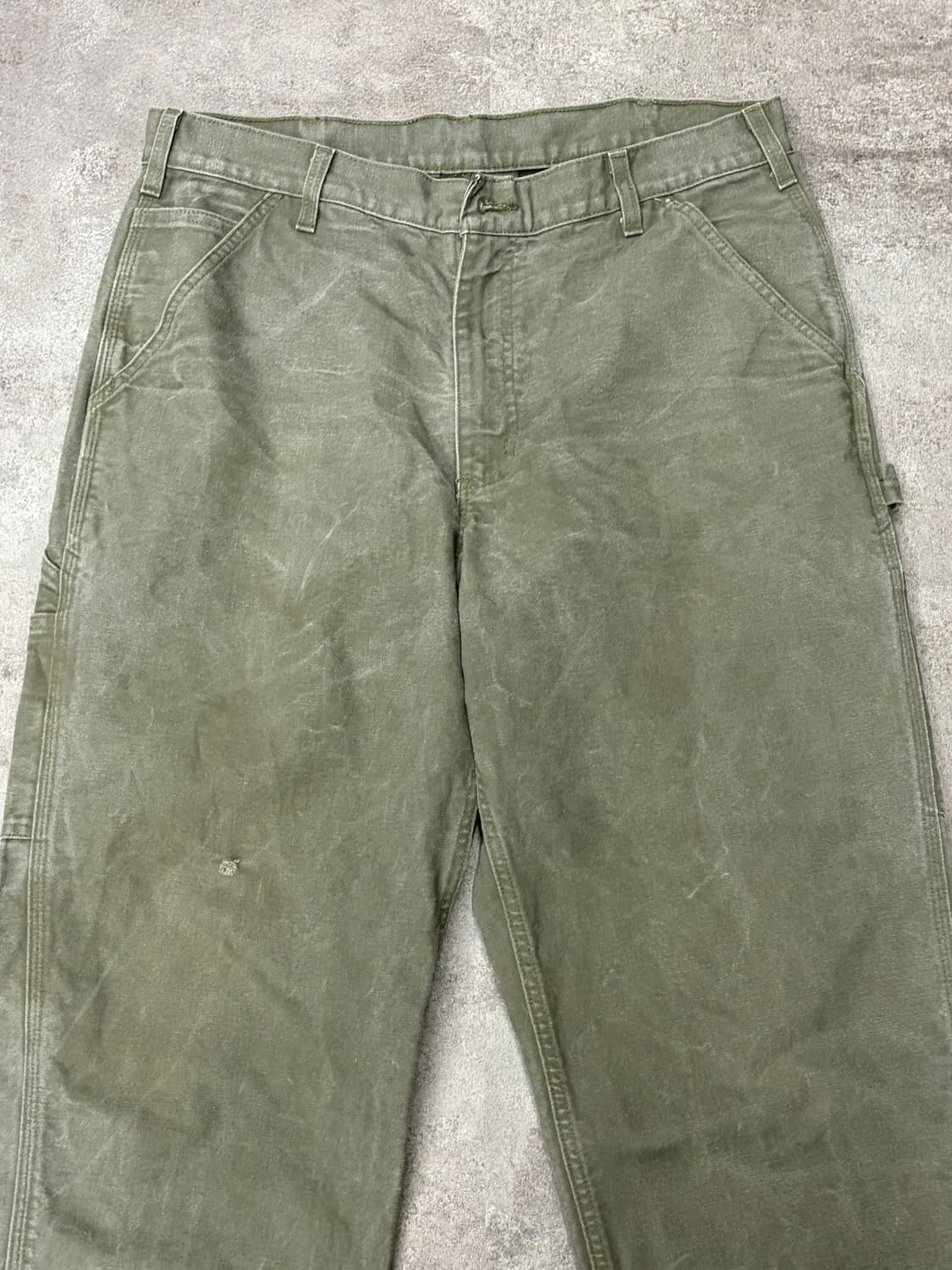 칼하트 모스그린 mos 카펜터 팬츠 상품이미지4