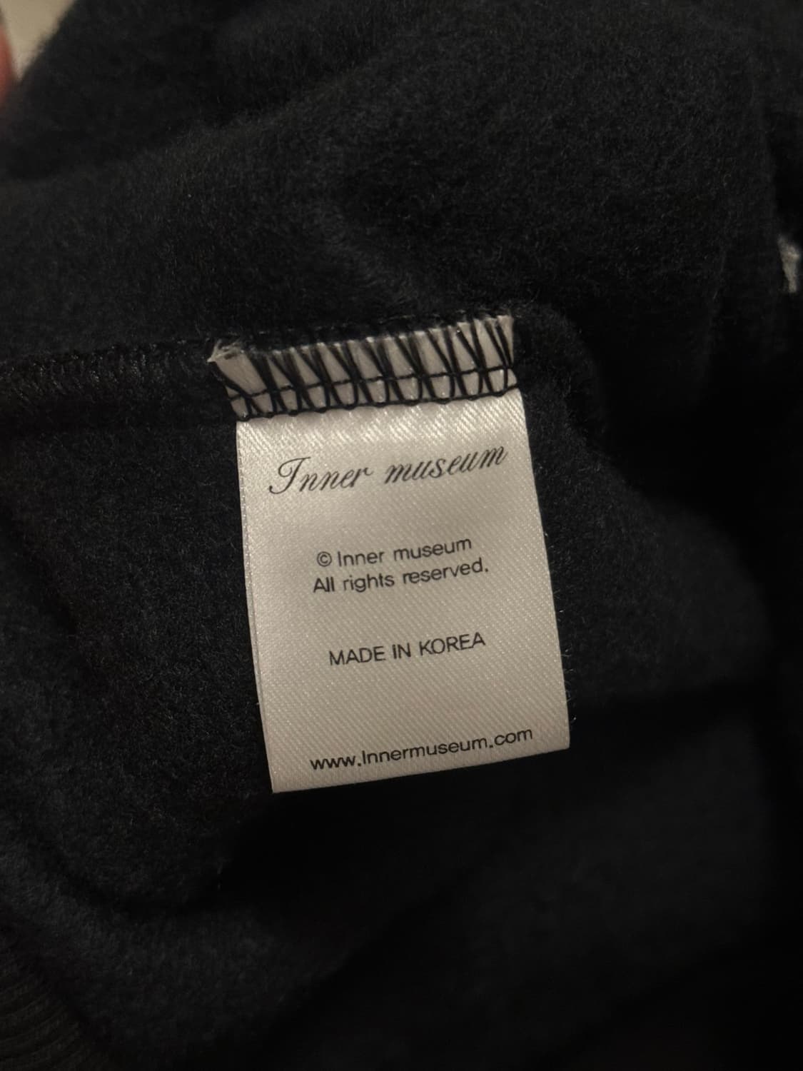 이너뮤지엄 후드집업 상품이미지5