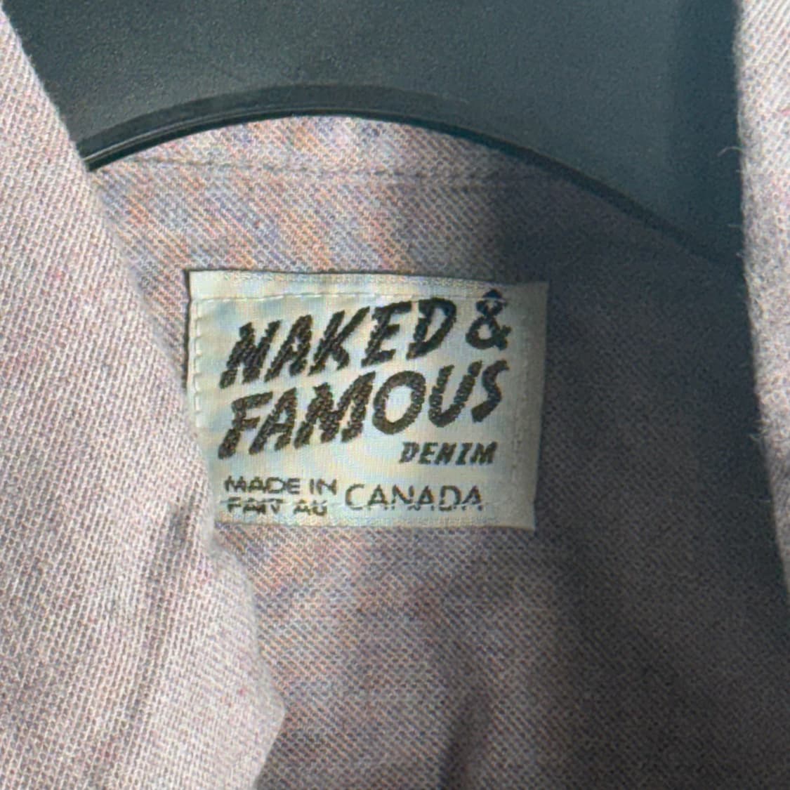 Naked & Famous 셔츠 (S) 상품이미지2