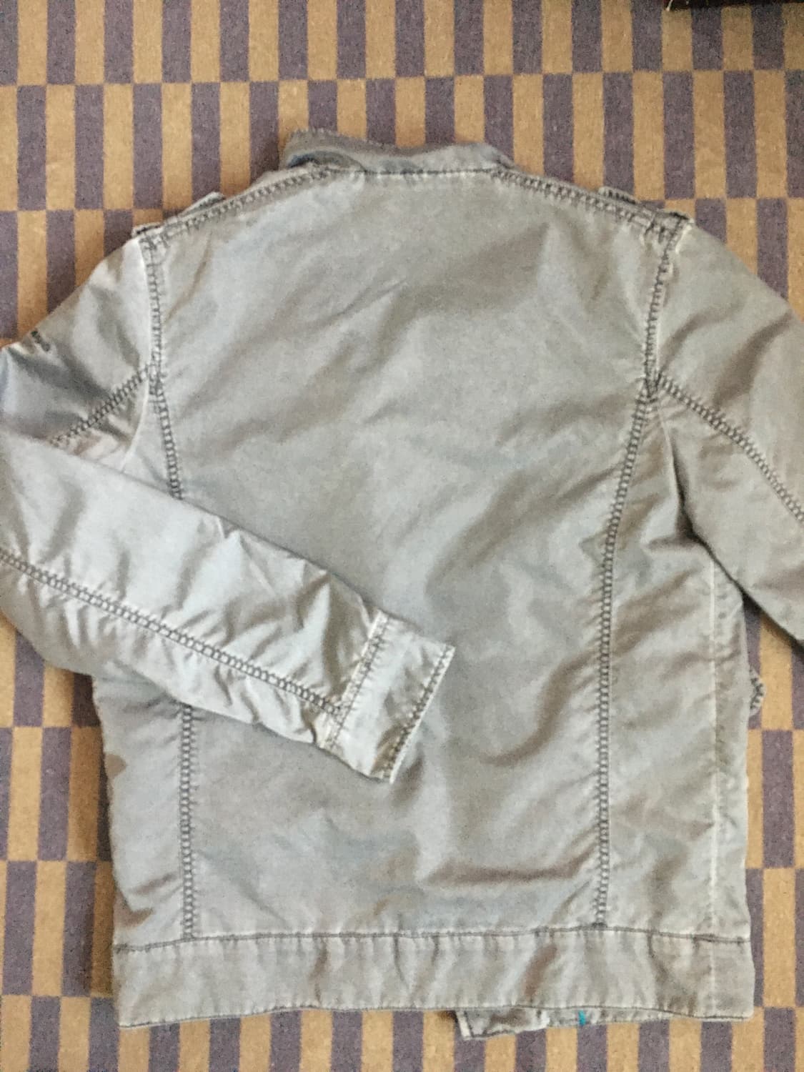 Calvin kiein - 그레이 가먼츠워싱 나일론 자켓 [L] 상품이미지5