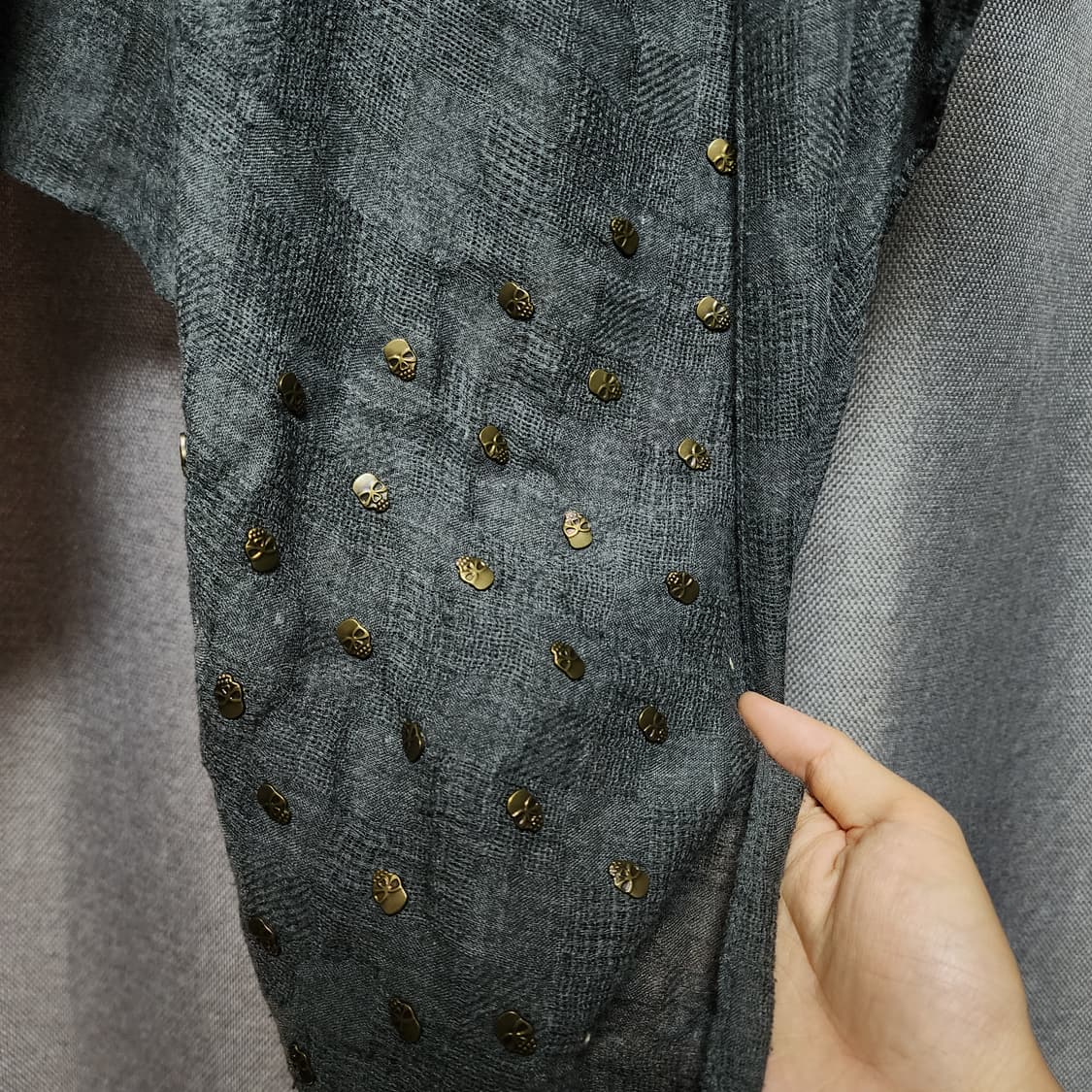 아티잔무드 그런지 락시크 스카프 머플러 상품이미지4