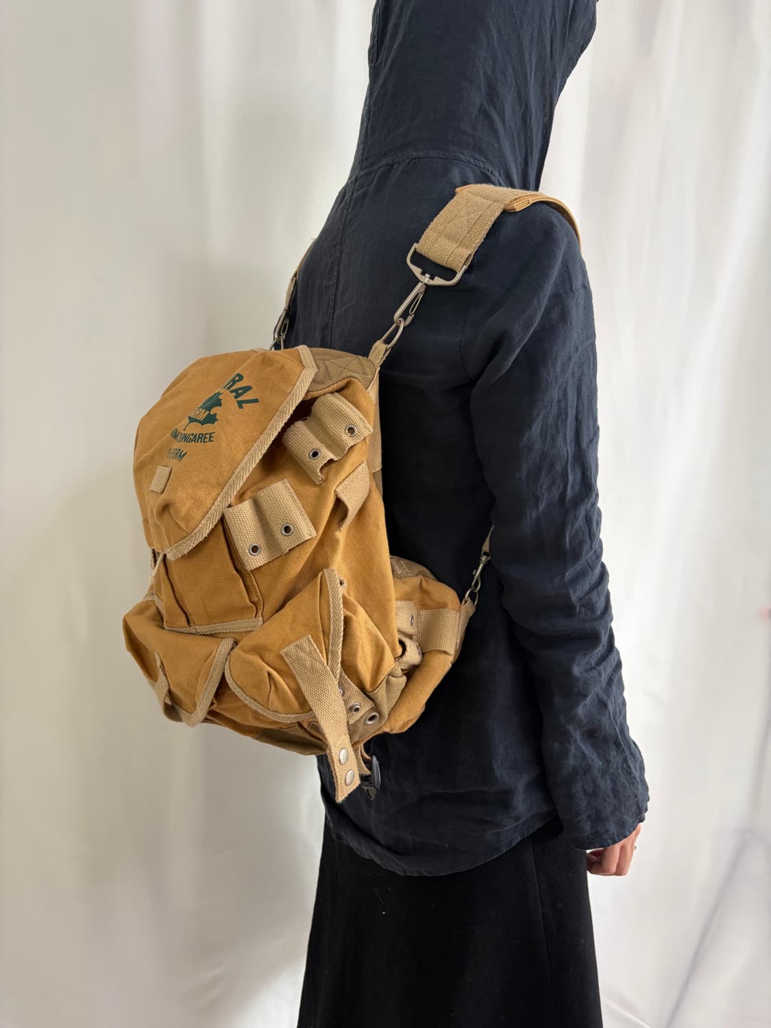 Denim dungaree 백팩 상품이미지3