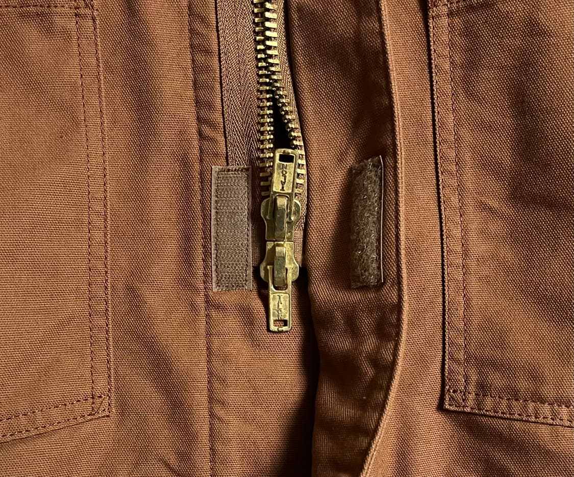 (3)언유즈드 UNUSED 덕 커버올 자켓 (브라운) 워크자켓 상품이미지6