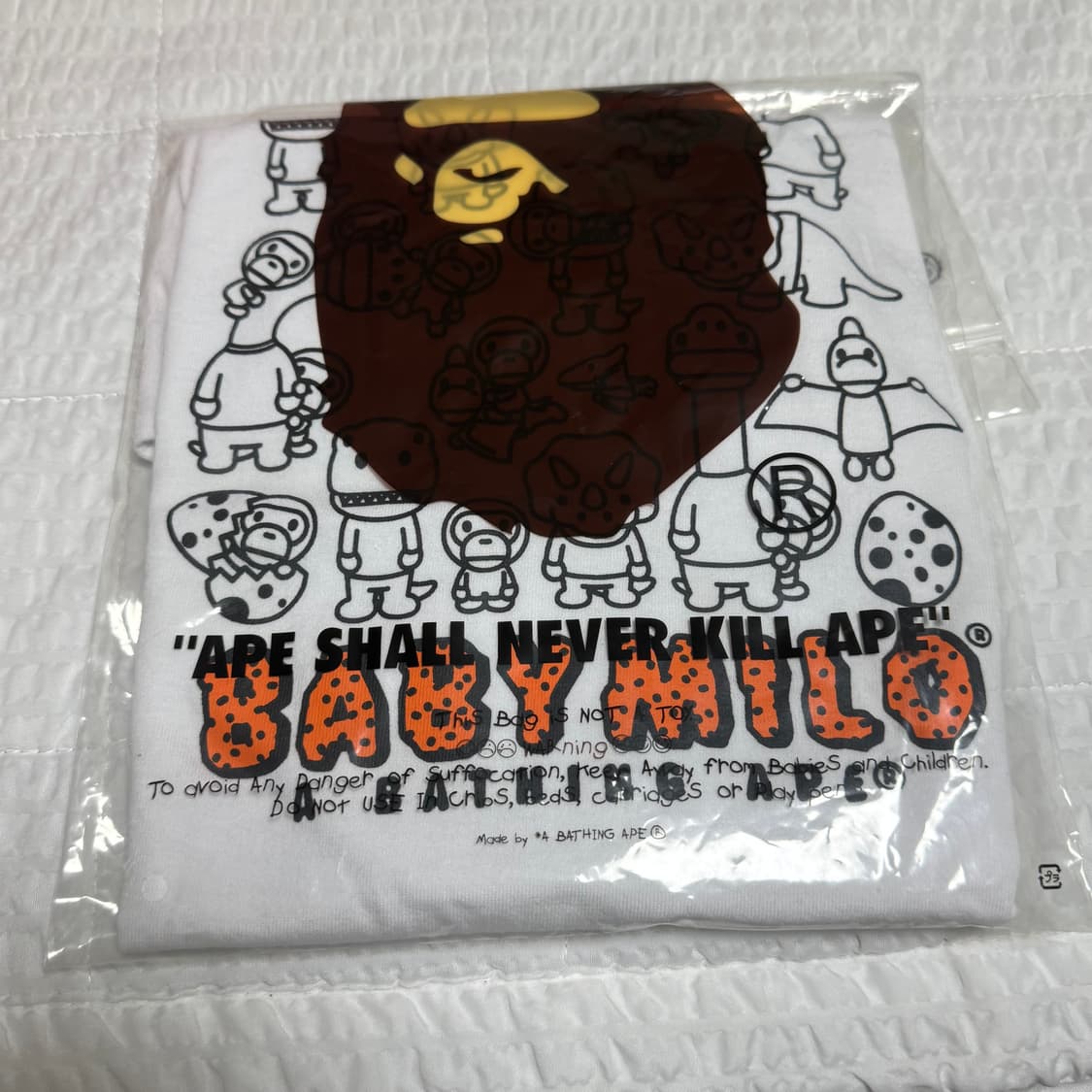 베이프 베이비마일로 (키즈 ) 티셔츠 새상품 상품이미지2