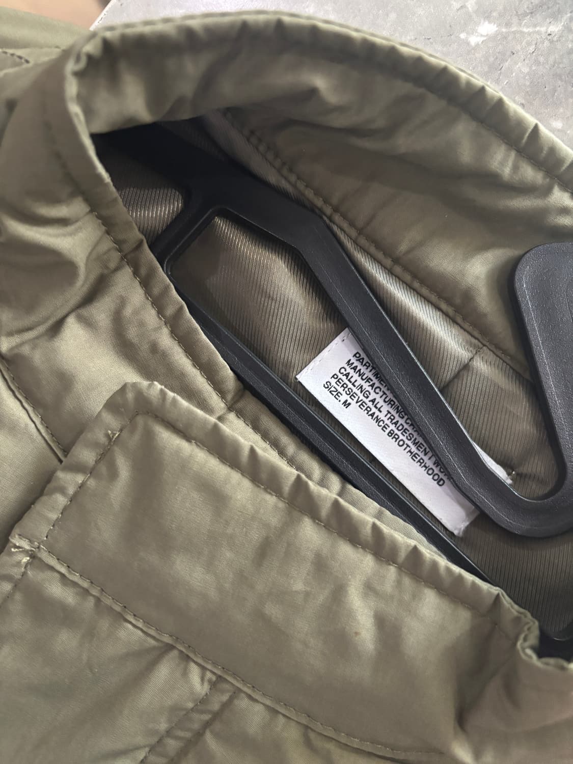 파르티멘토 M-65 피쉬테일 코트 카키 야상 m 상품이미지4