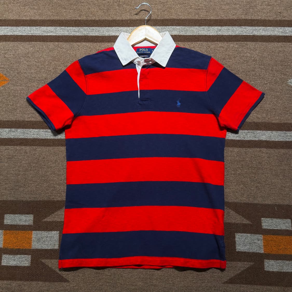 폴로랄프로렌 반팔 럭비 셔츠 M 상품이미지1