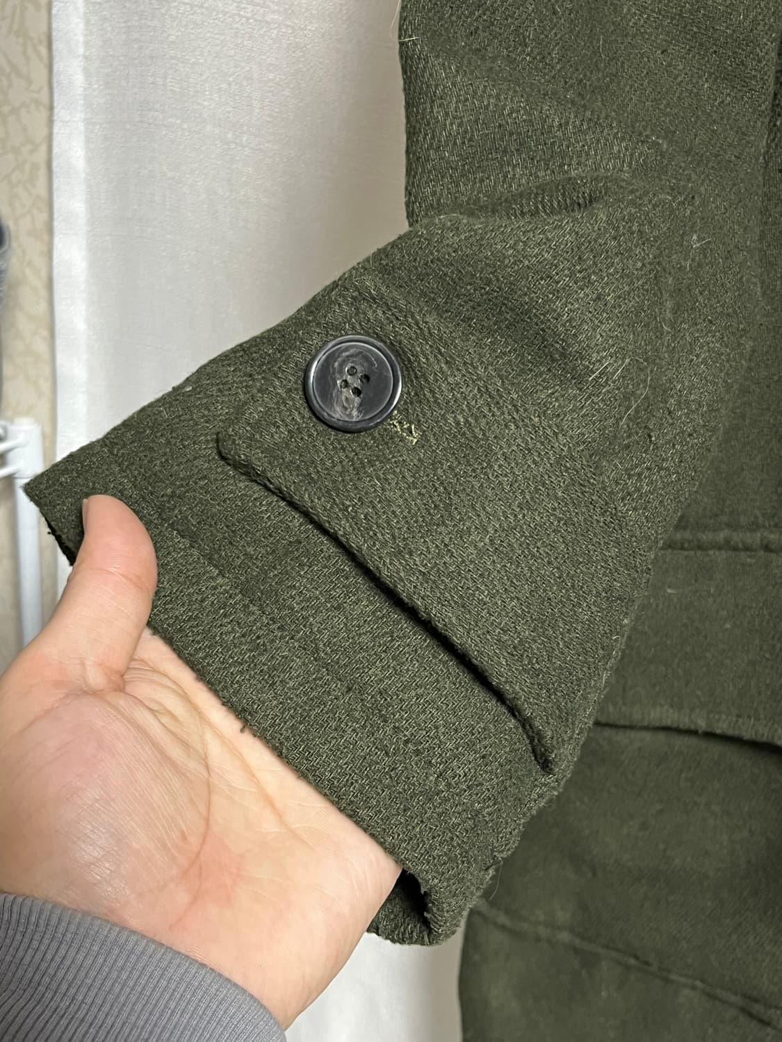 공용 세미오버핏 떡볶이 코트 자켓 점퍼 L 상품이미지2