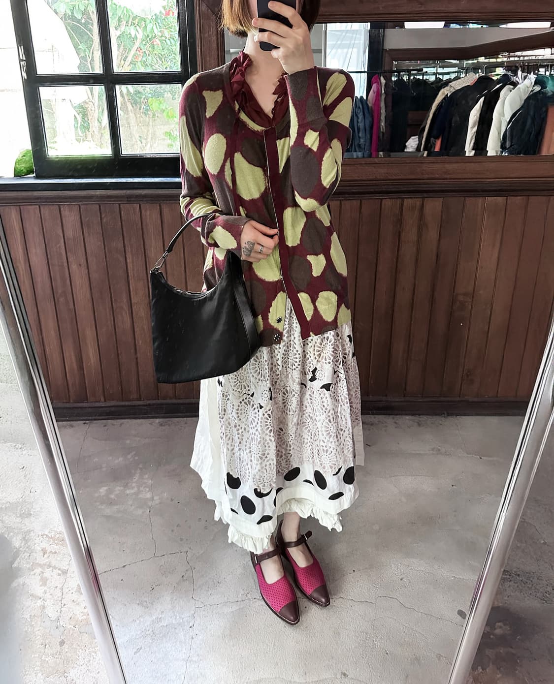 GUCCI one-shoulder nylon bag 상품이미지3