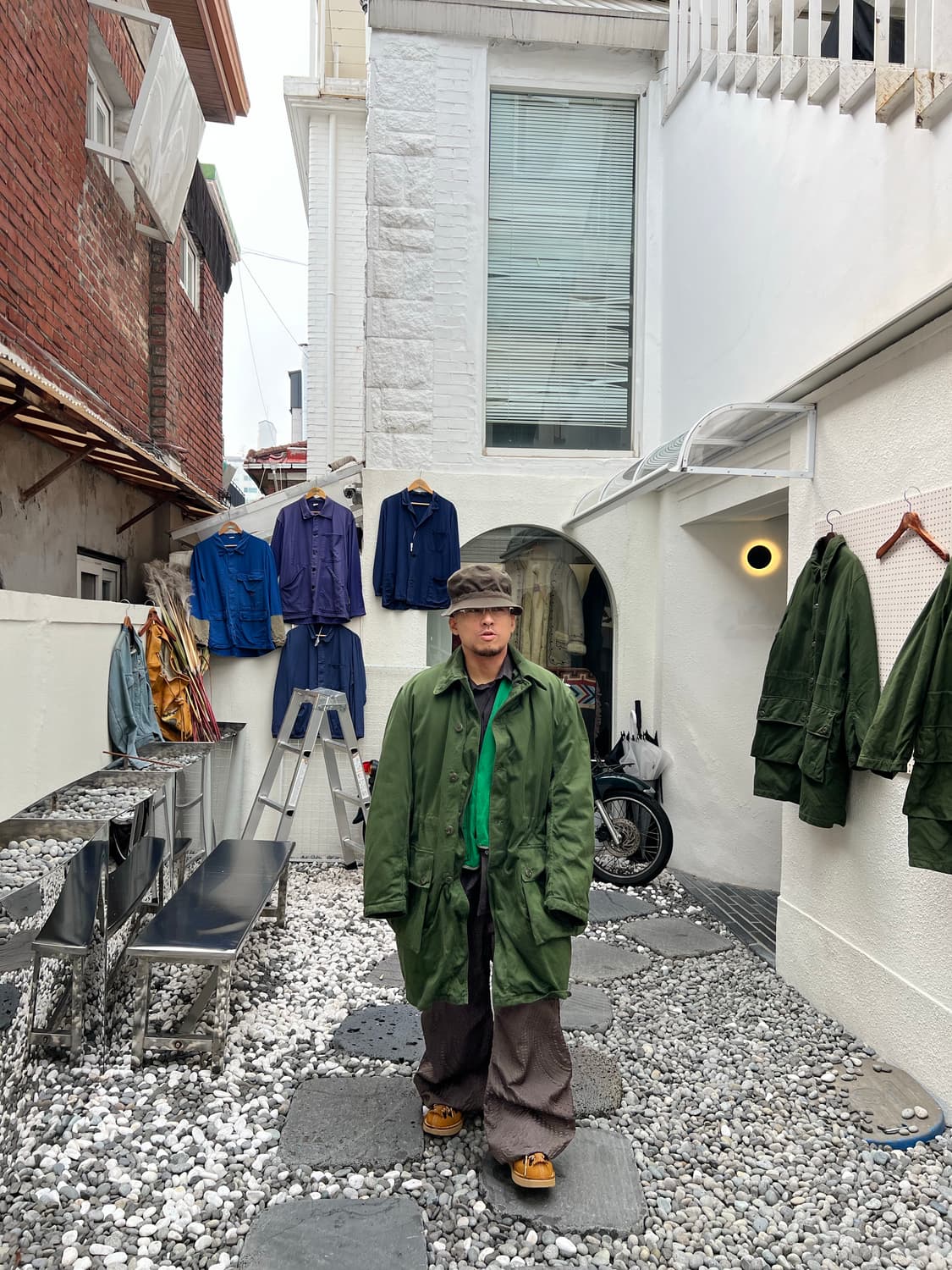 70s SWEDISH ARMY M59 PARKA 스웨덴 모즈파카 개파카 상품이미지1