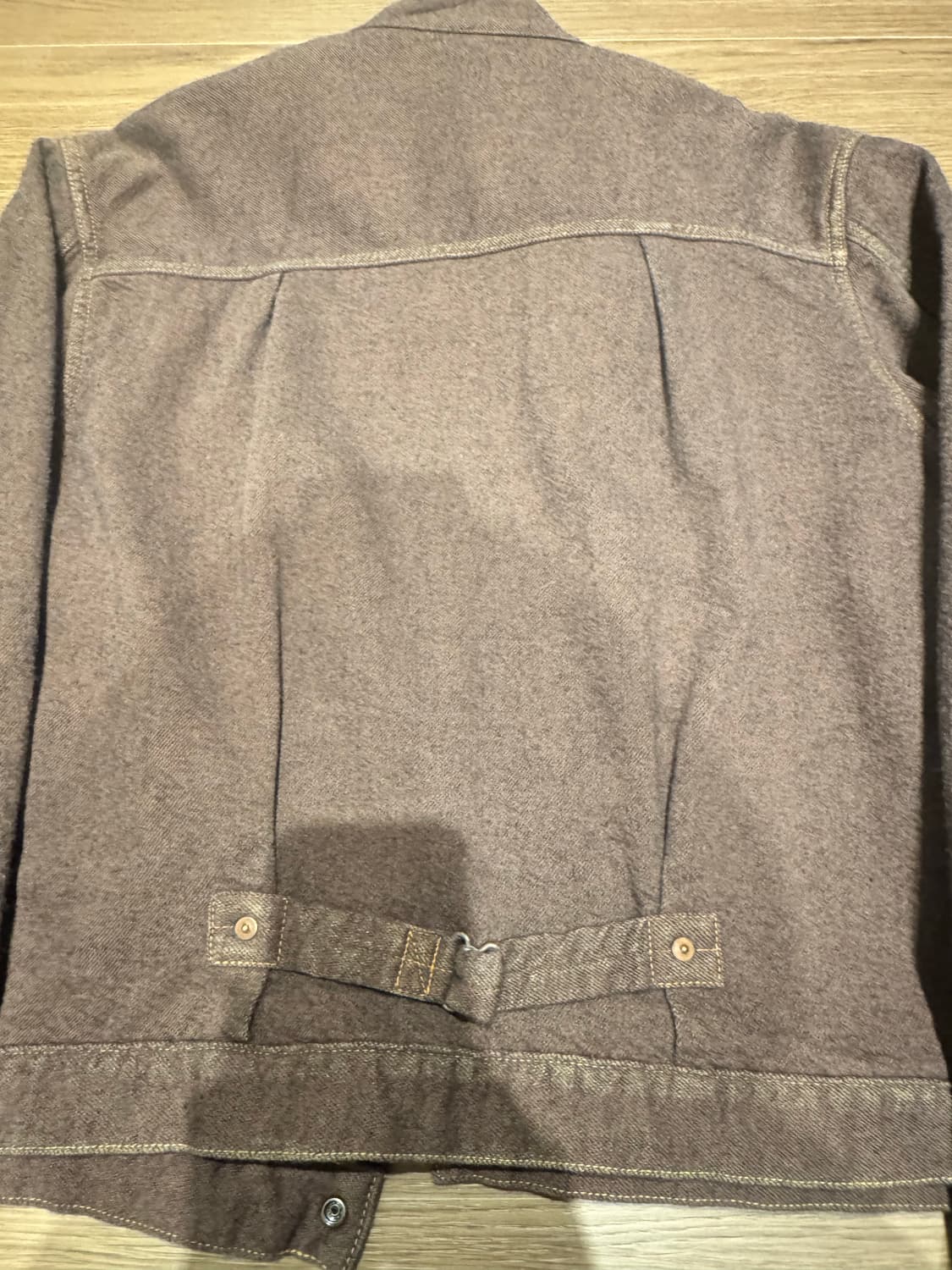 캐피탈 트윌 에이징 울 1st 자켓 브라운 상품이미지8