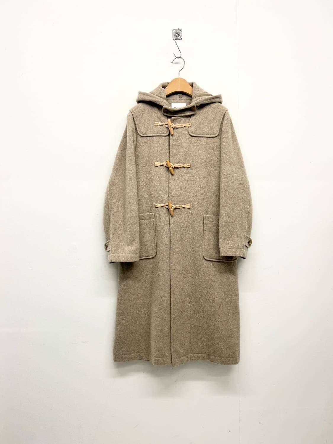 빔즈보이 베이지 롱 더플코트 상품이미지1