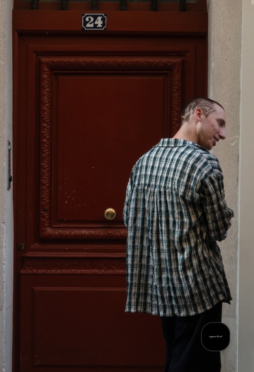 애니타임로릭 셔츠 그린 M 상품이미지5