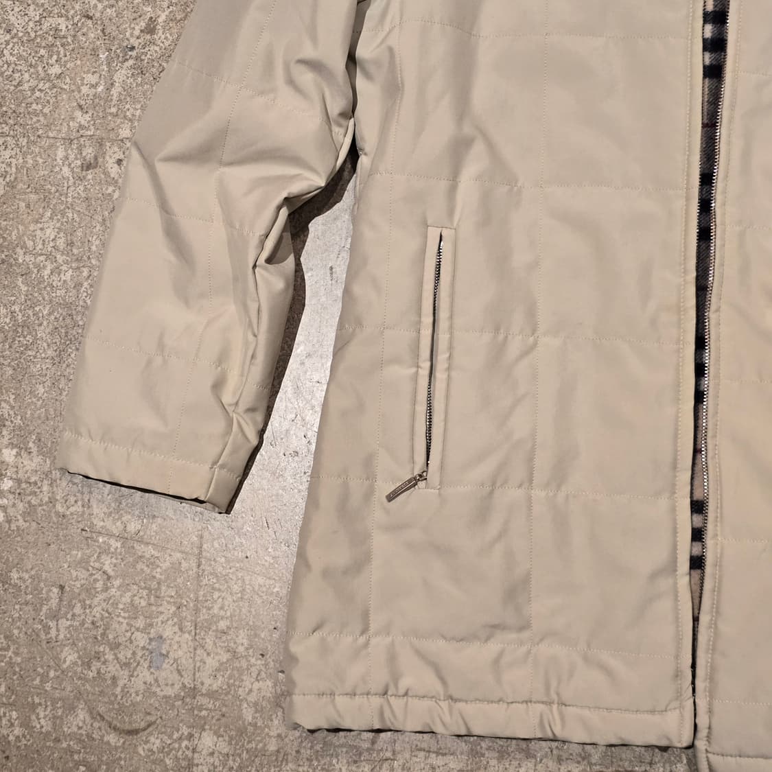 BURBERRY 노바체크 퀼팅 자켓 상품이미지5