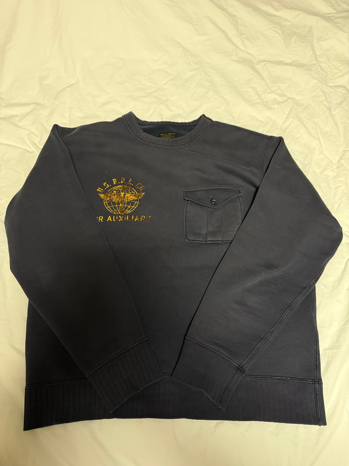 더블알엘 맨투맨 판매합니다 상품이미지1