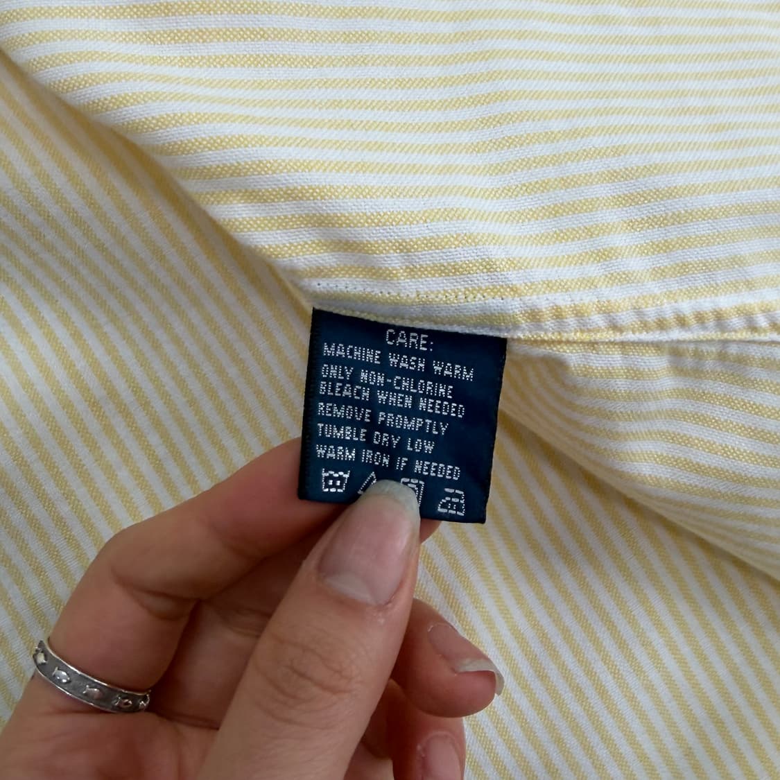 Polo 폴로 멀티포니 라이트 옐로우 스트라이프 셔츠 상품이미지6