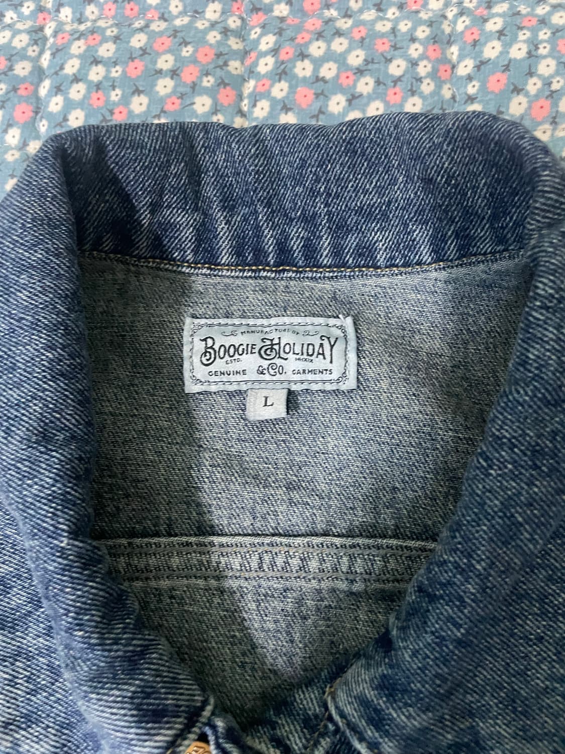 부기홀리데이 데님자켓 L 상품이미지3