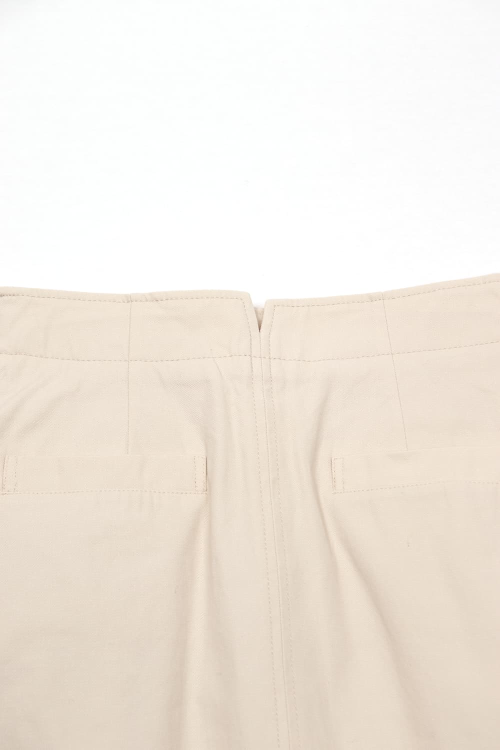 OLD ENGLAND JP Made 스트링 베이지 코튼 스커트  상품이미지9