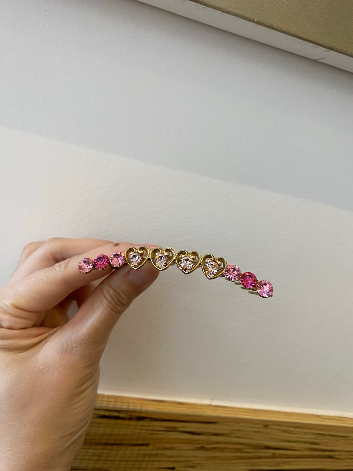 리틀문 헤어핀 하트 러블리 모리룩 빈티지 빗핀 상품이미지1