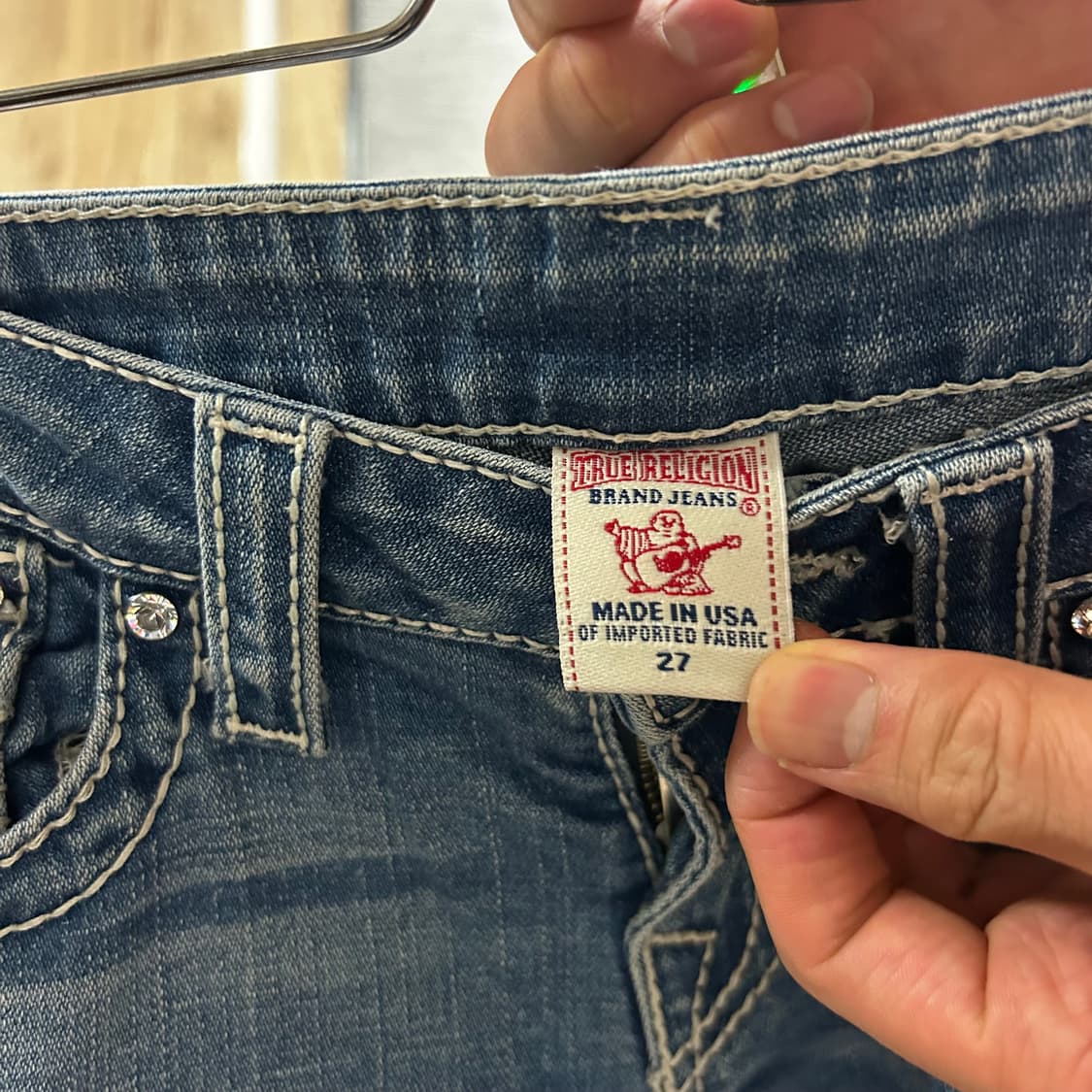 트루릴리전 부츠컷 데님팬츠 상품이미지3