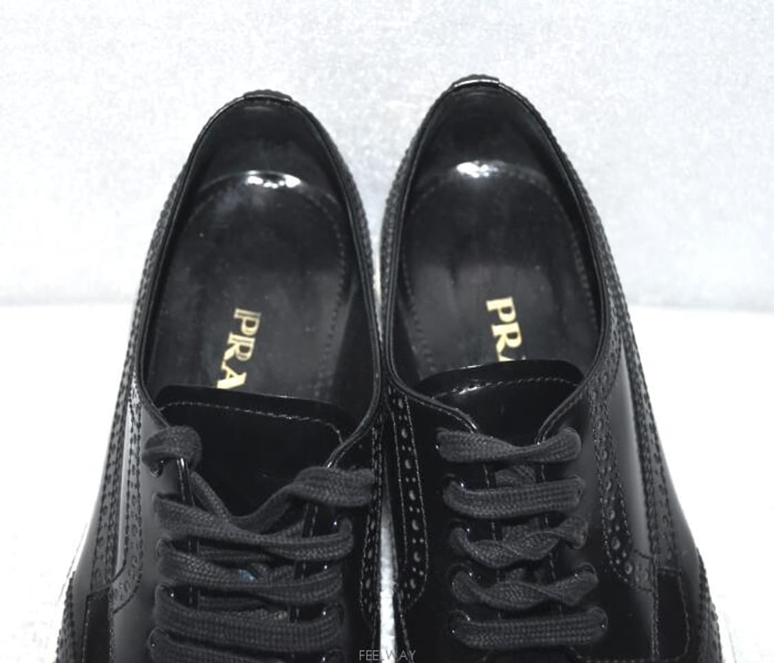 프라다/여성윙팁에나멜클리퍼슈즈(사이즈250)정품 상품이미지7