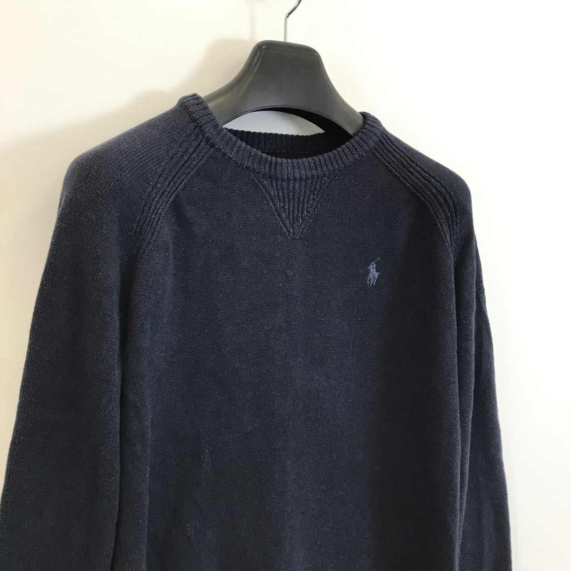 폴로 랄프로렌 가먼트다잉 헤비코튼 니트 [M] 상품이미지2